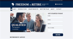 Desktop Screenshot of freedomtoretire.net